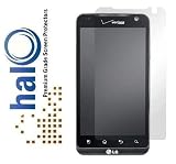 Halo Screen Protector Film Invisible (Clear) for LG Revolution (3-Pack) - Premium Japanese Screen Protectors