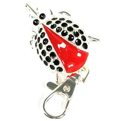 Large Ladybug Backpack Hand Bag Purse Finder Clip Charm