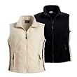 Harley-Davidson&reg; Women's Comfort Cruiser Fleece Vest. Embroidery. Black 98431-10VW; Off-White 98432-10VW