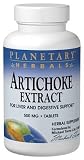 PLANETARY HERBALS, Artichoke Extract 500mg - 120 tabs