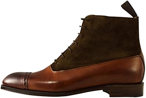 Andrew Lock Men's The Northampton Brown Leather Boot 8.5