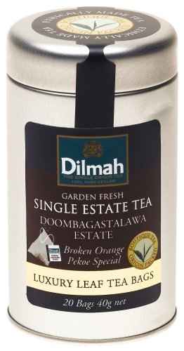 Dilmah Single Estate Tea, Dombagastalawa Estate, Broken Orange Pekoe Special Tea, 20-Count... by Dilmah