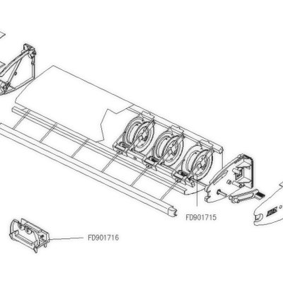 Outdoor Clothes Dryer Quatro 4 Extendaline Retractable Clothesline - (4x20ft) by Hills