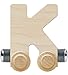 NameTrain Unfinished Letter Car K - Made in USA