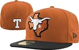 Texas Longhorns Dark Orange New Era 59FIFTY Bevo State Fitted Hat