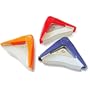 Photo-Max Hand-Held Corner Cutter, 5 mm/10 mm/Scallop Round Corners, Red/Orange/Green, Pack of 3 (PP-64-B)