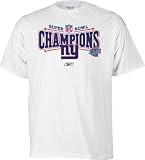 New York Giants Super Bowl XLII Champions Official Locker Room T-Shirt