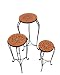 ROUND PLANT STAND (3 PC SET)