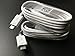 Samsung Galaxy S6 & Galaxy Edge 6 Micro USB Original Samsung Data Sync Charging Cable 4FT (2 pack)
