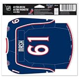 Columbus Blue Jackets Official Logo 4"x6" Ultra Decal Window Cling
