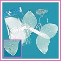White Sparkle Angel Wings & Halo Headband