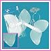 White Sparkle Angel Wings & Halo Headband