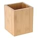 Edler BAMBUS Schreibtischbutler - Schreibtischorganizer Stiftehalter - Stiftebox - Organizier - 10 x 10 x 12 cm (LxBxH)