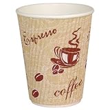 from Sussex Supplies Disposable Hot Cup Insulated Ripple Wall - 12oz (Pack 40) - great for parties, bbqs, picnics and events