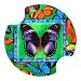 Kitchen & Housewares : Butterflies Live-Love-Laugh Carsters - Coasters for Your Car