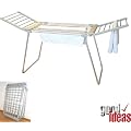 Deluxe Folding Electric Clothes Dryer/Towel Warmer (694) - Dry your clothes whatever the weather.
