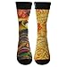 adidas Men's Neo Crew Socks (1-Pack), Burgers and Fries Print, One Size Fits All