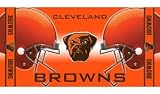 Cleveland Browns Beach Towel Featuring Colorfast Team Graphics Fiber Reactive Printed