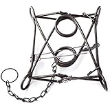 ALEKO&reg; CH645-S Animal Body Gripper Trap Conibear Trap Muskrat Mink Trapping Beaver