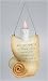 Pack of 6 Grandeur Peace Verse Scroll Lighted Christmas Ornaments 5.25
