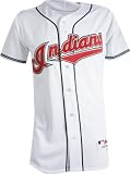 Cleveland Indians Home White Authentic MLB Jersey