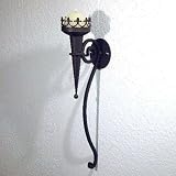 Wand-Kerzenleuchter aus Metall CASTLE big