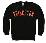 Princeton Tigers Black Arch Crewneck Sweatshirt