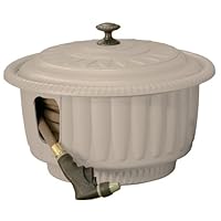 Suncast 50-Foot Capacity Garden Hose Reel Pot Taupe HRP60