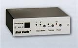Real Cable HDS12 HDMI 1入力2出力スイッチボックスの画像