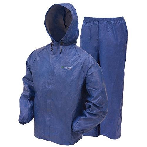 Frogg toggs ul12104-12lg ultra lite rain suit blue, lar…