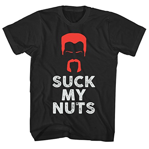 Suck My Nuts TWD Black T Shirt Abraham The Walking Dead Shirt