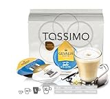 8-cups Tassimo Gevalia Vanilla Latte 8 Vanilla Expresso + 8 Sweet Milk, 457g, Made in Canada