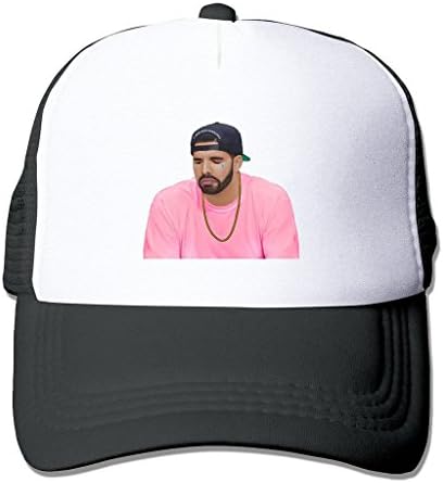 LIANBANG Drake Adjustable Printing Snapback Mesh Hat Unisex Adult Baseball Mesh Cap