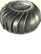 Air Vent #52606 12" Intern Turbine Head