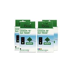 Remanufactured Combo 4-Pak for Dell - 2 Black & 2 Color - by Abacus24-7