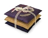 Benetar Embroidered Feather Pillows Asst (Set of 3) - IMAX - 42113-3
