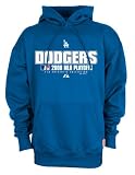 Los Angeles Dodgers Poly Oxford Full Zip Jacket - Medium