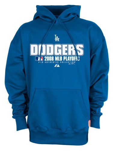 Buy Los Angeles Dodgers 2008 Playoffs Authentic Collection Therma Base Hooded Fleece by Majestic