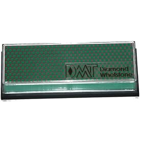 Click here to buy DMT W6EP-HNT 6-inch Diamond Whetstone Sharpener - Extra-Fine With Plastic Box In Hunt... by DMT.