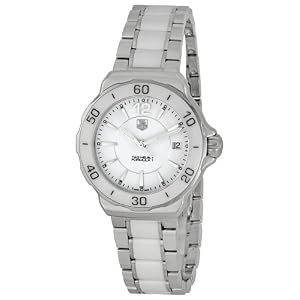 Tag Heuer Women's WAH1211.BA0861 Formula One White Dial Watch