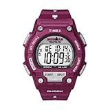Timex Ironman Shock Resistant 30-Lap Full Size Watch - Berry
