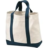 Port & Company - 2-Tone Shopping Tote Bag