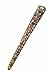 Apparel : Hair Clip - H69 - Banana Style Encrusted in Swarovski (tm) Crystal Stones - Lt. Colorado Topaz Mix (Brown / Gold) (ap)
