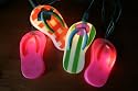 Beach Sandal String Lights - Set of 10