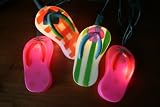 Beach Sandal String Lights - Set of 10