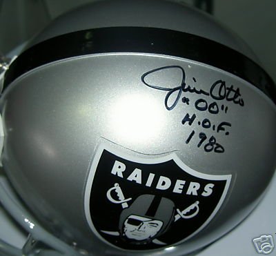 Jim Otto Autographed Mini Helmet - Autographed NFL Mini HelmetsB00COY4434 