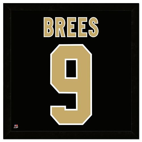 Drew Brees Framed Jersey Photo Wall Art