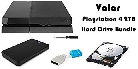 Valar DIY 2.0TB Hard Drive Upgrade Bundle for PlayStation 4