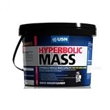USN Hyperbolic Mass 6000 g Strawberry Weight and Muscle Gain Shake Powder