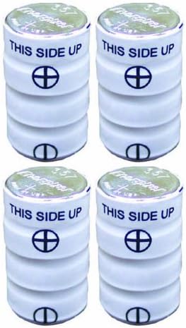 Four Pack Pet Fence Batteries for Dog Guard Dog Fence Collars